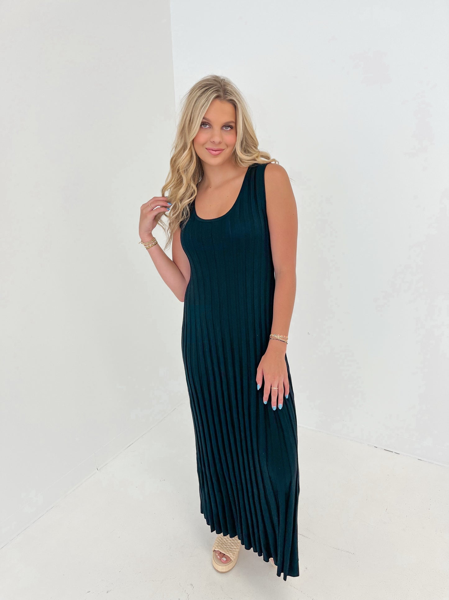 Meet Me On The Beach Maxi Dress | Black