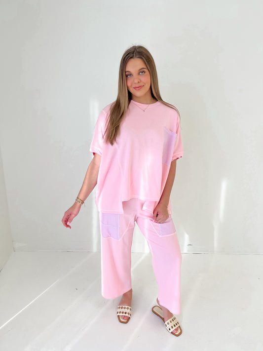 Spring In Motion Bottoms | Light Pink