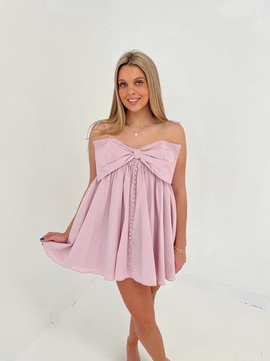 Sweet Nothings Mini Dress | Lavender