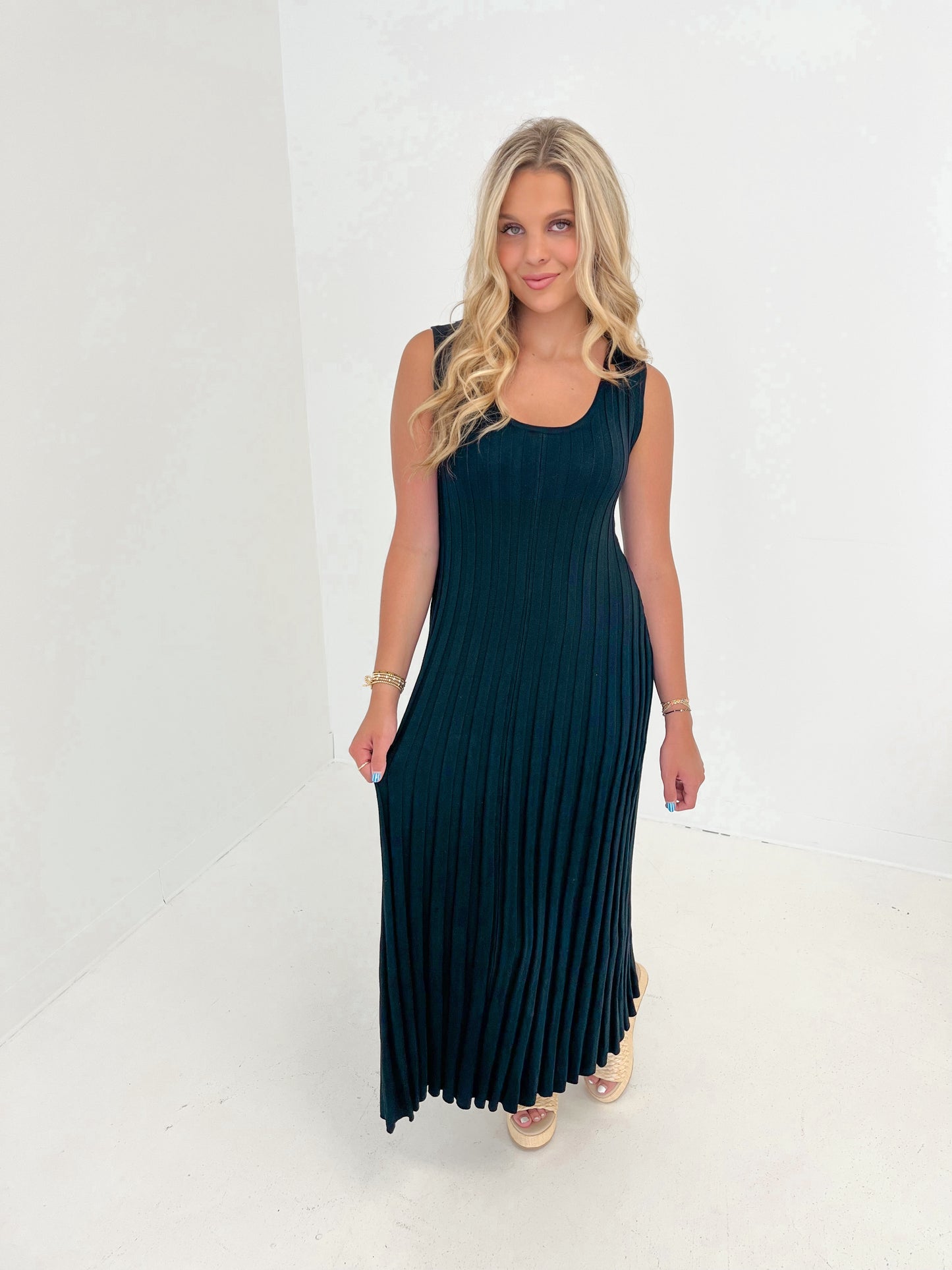 Meet Me On The Beach Maxi Dress | Black