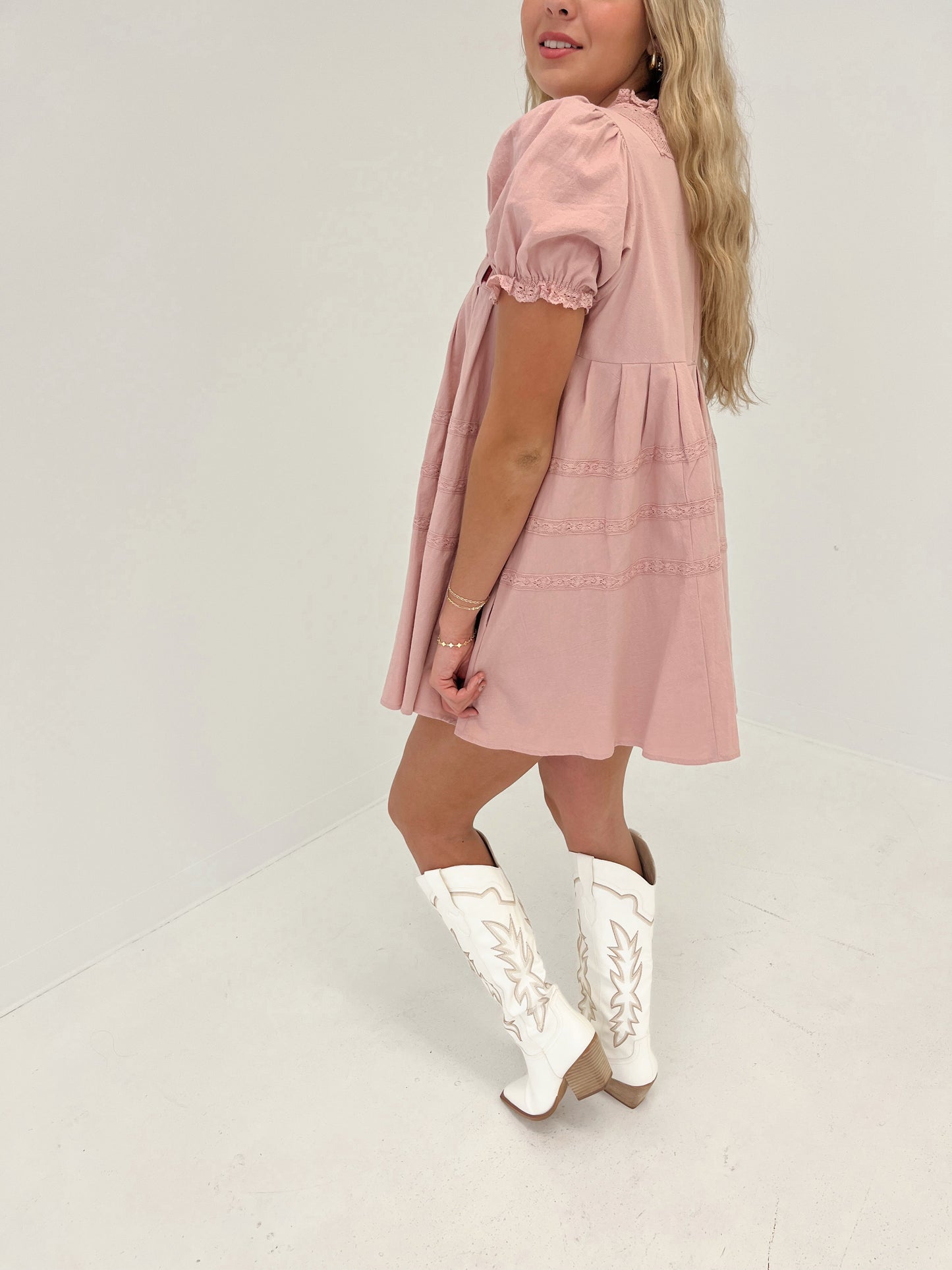 The Margot Mini Dress | Mauve