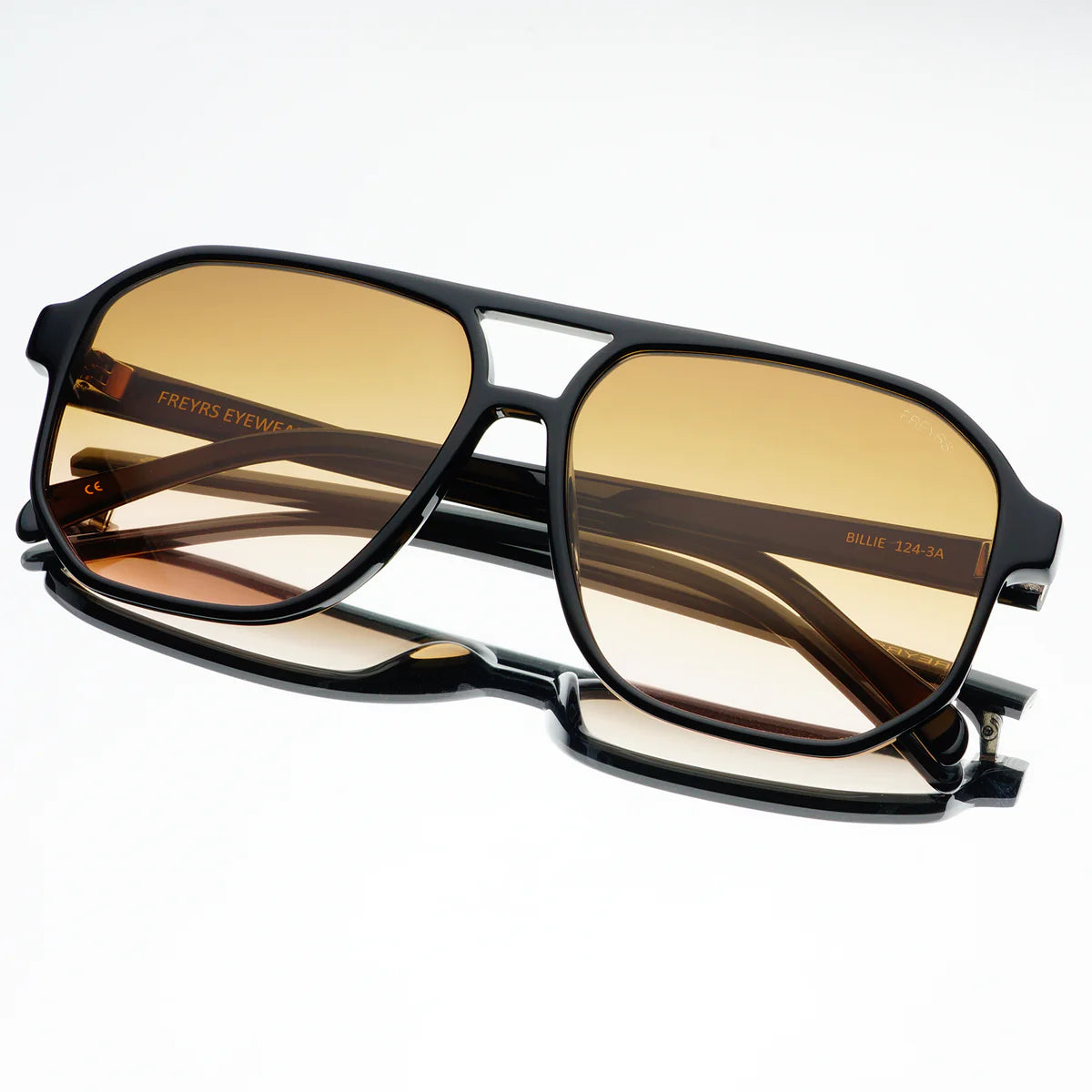 FREYRS Billie Sunglasses | Black/Brown