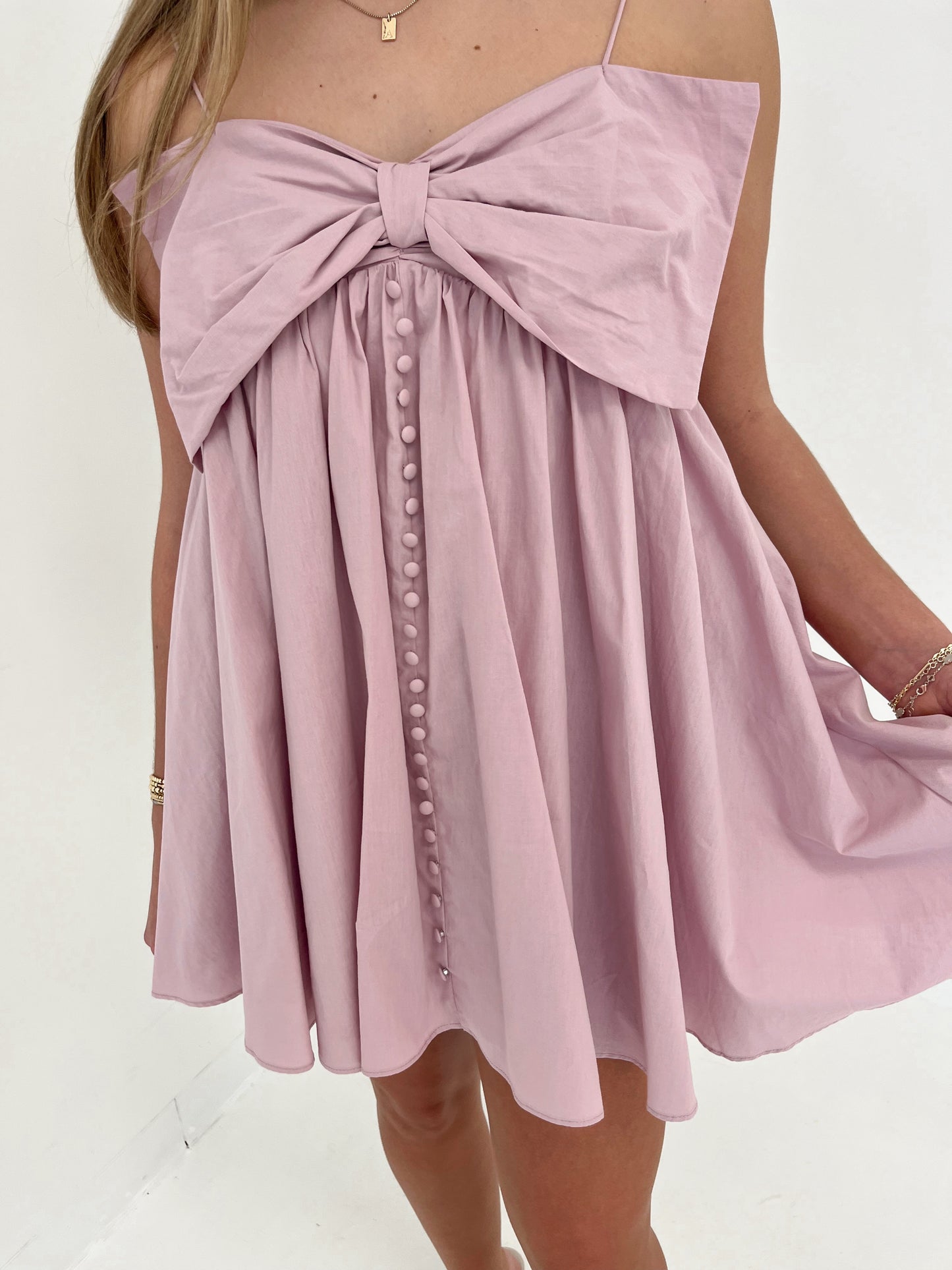 Sweet Nothings Mini Dress | Lavender