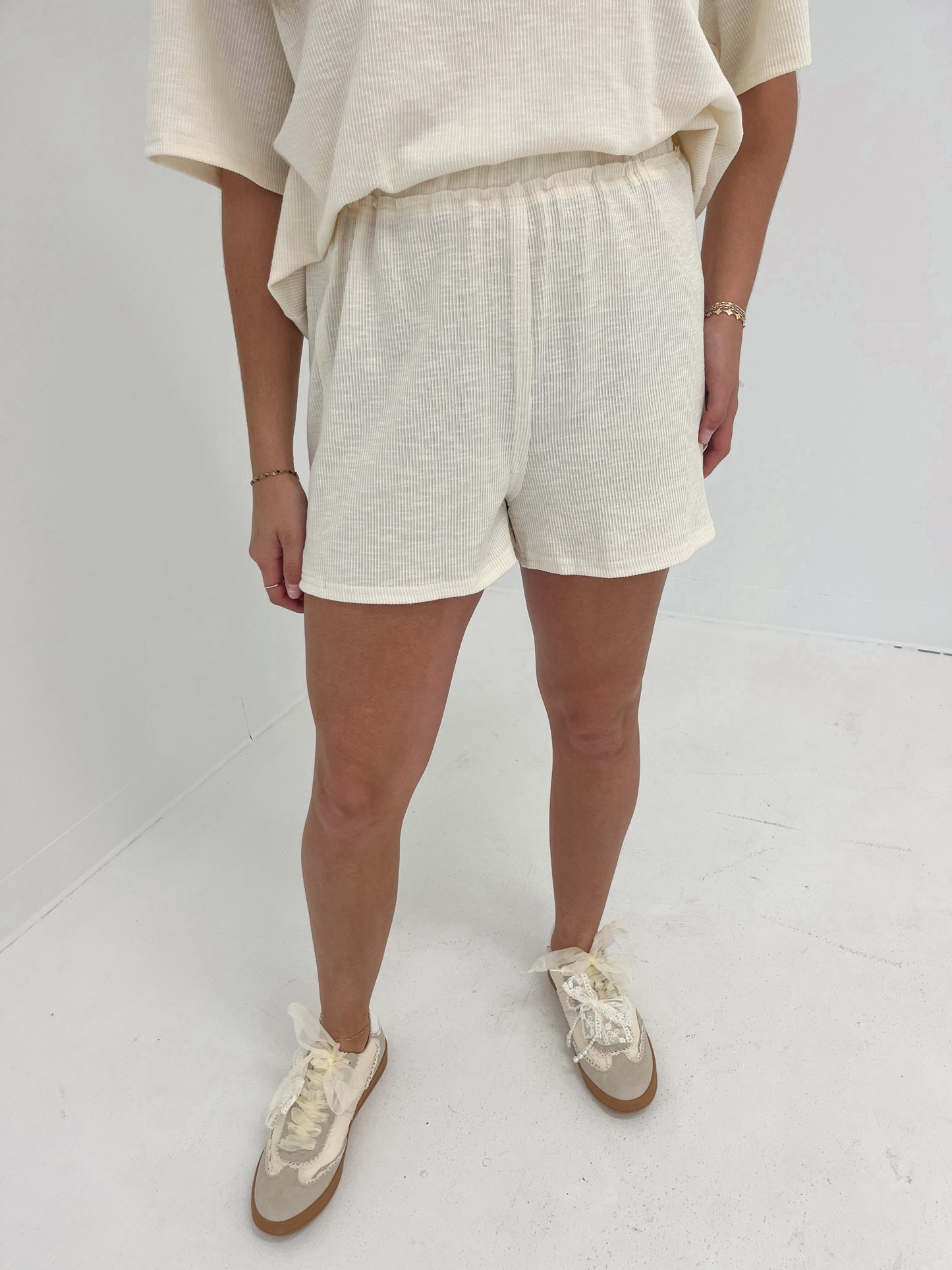 Back Me Up Shorts | Cream
