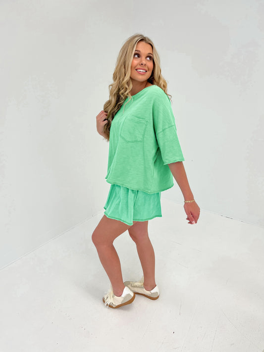Feeling Lucky Top | Kelly Green