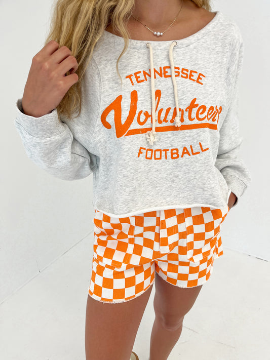 Tennessee Vols Football Sweatshirt | Grey