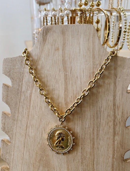 Coin Necklace | CHANSUTTPEARLS