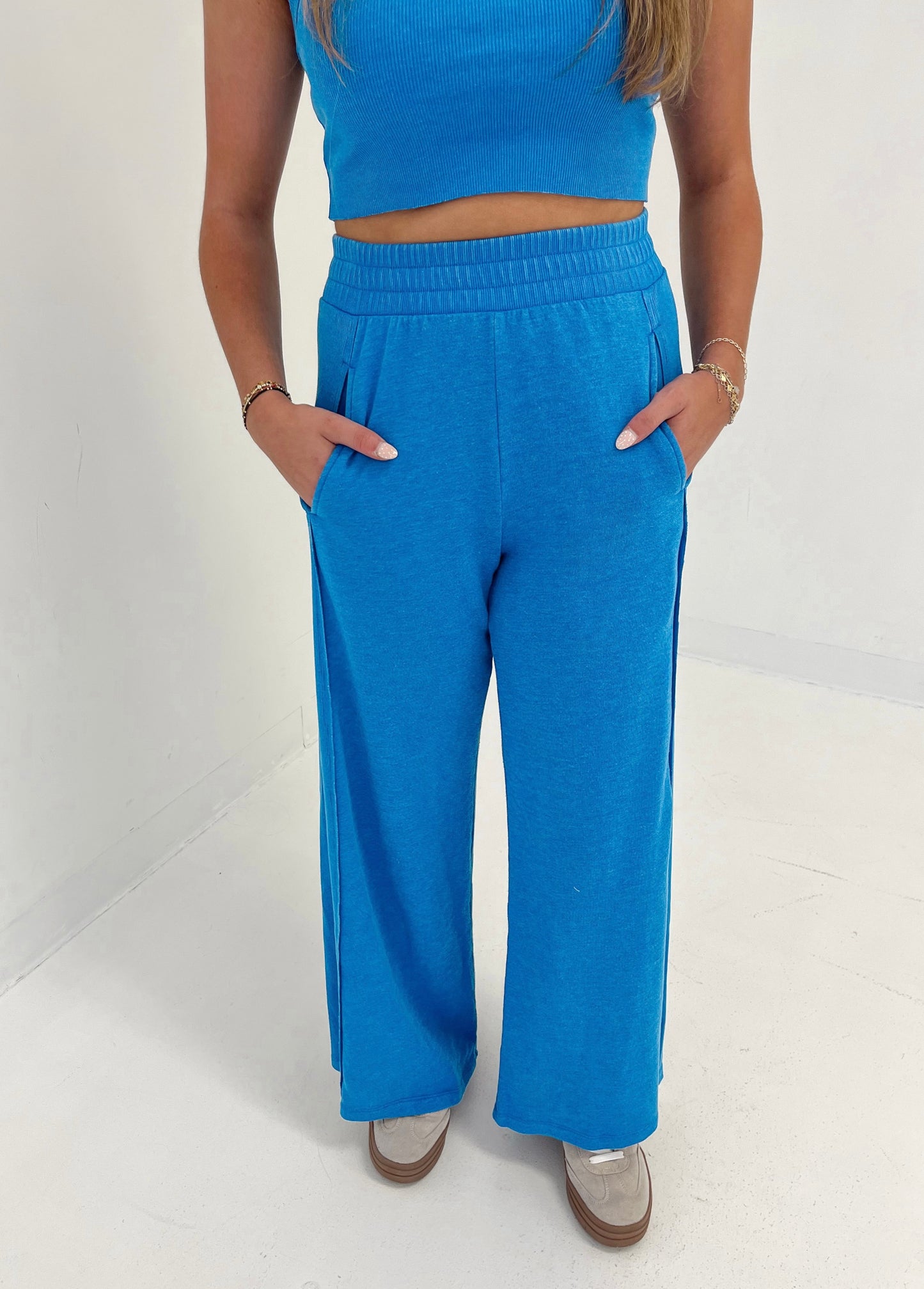 On The Go Bottoms | Cobalt Blue