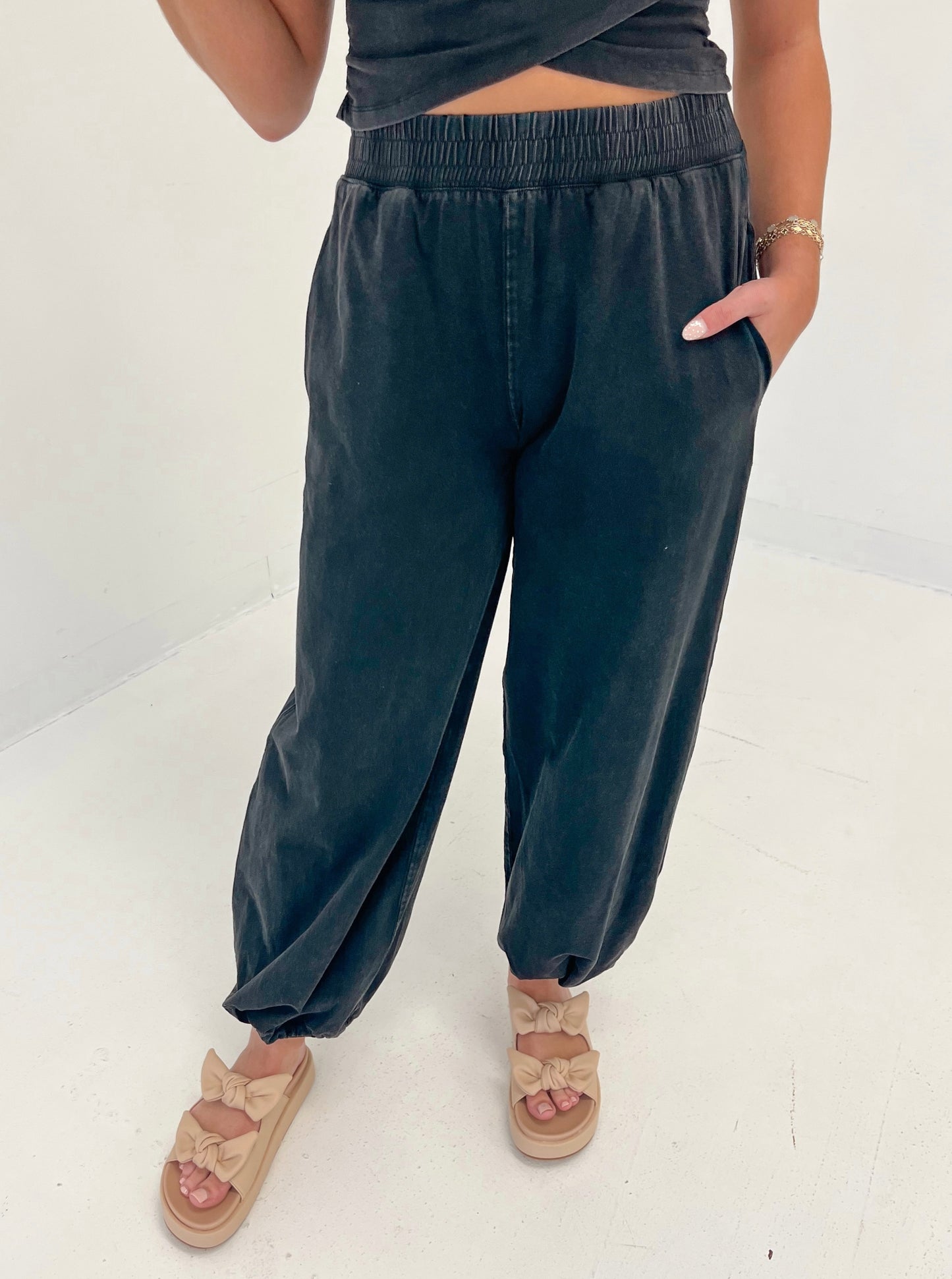 Off Day Jogger Bottoms | Ash Black