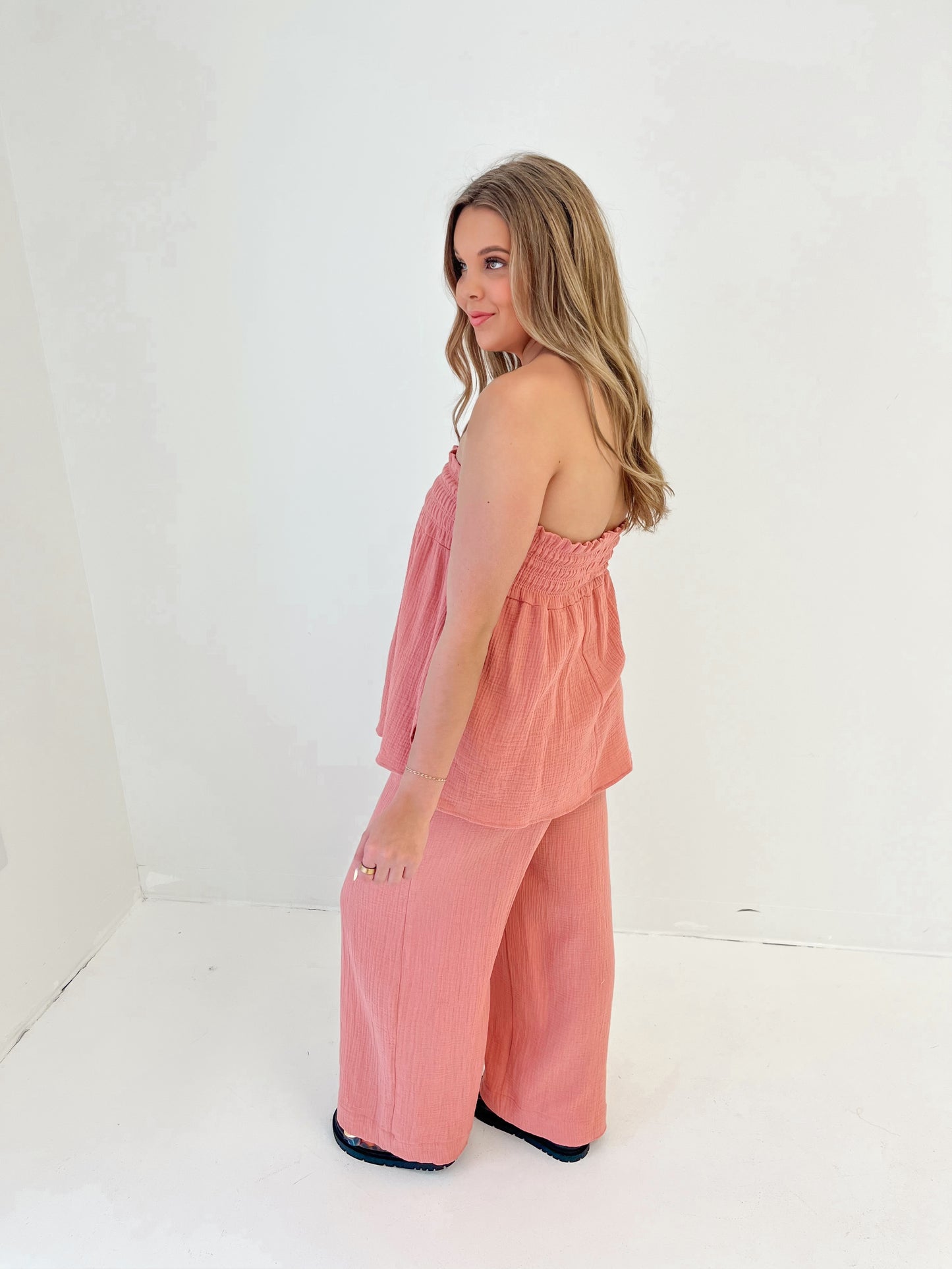 Shoreline Chic Bottoms | Mauve