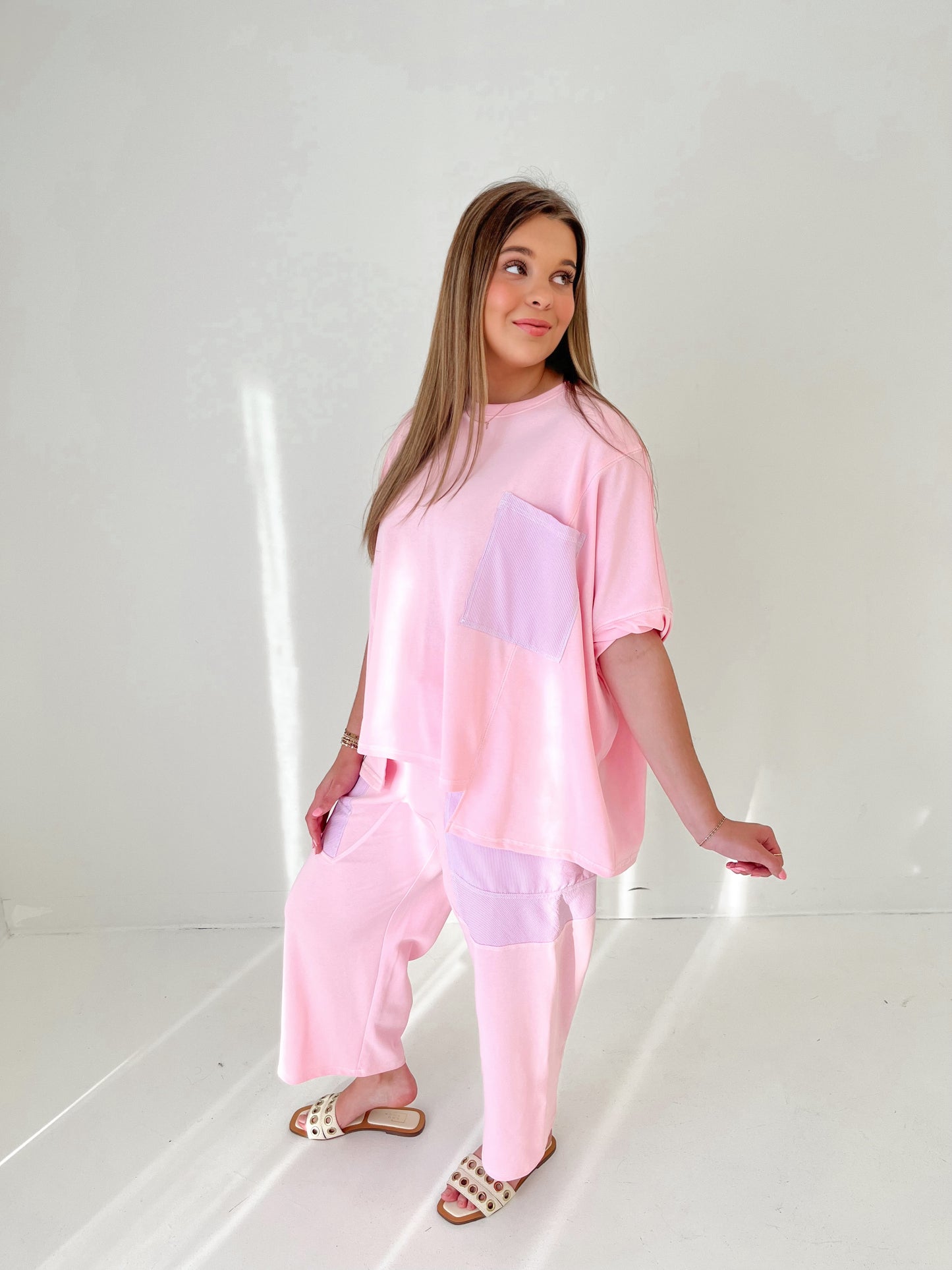 Spring In Motion Top | Light Pink