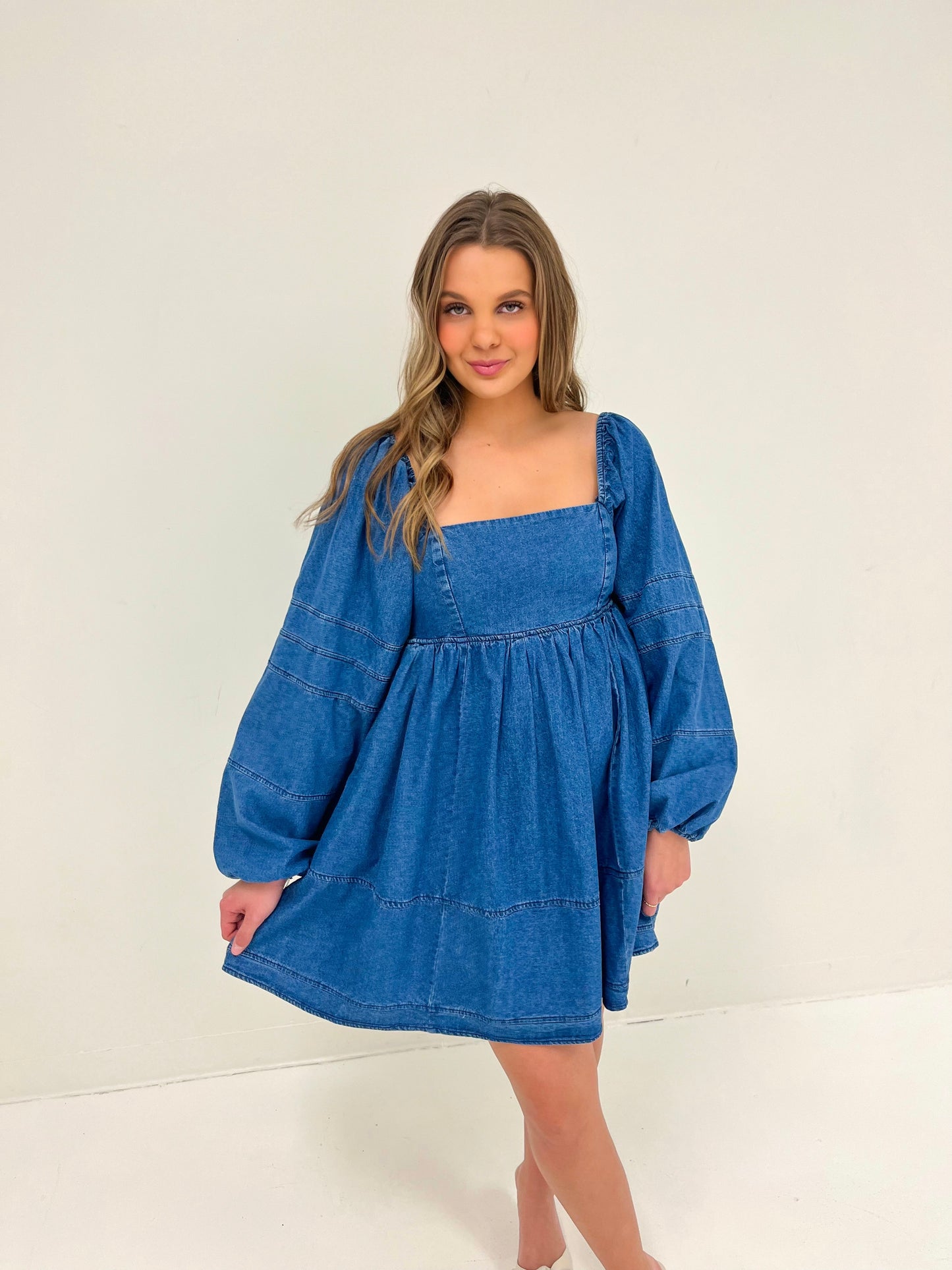 Bluebell Denim Mini Dress