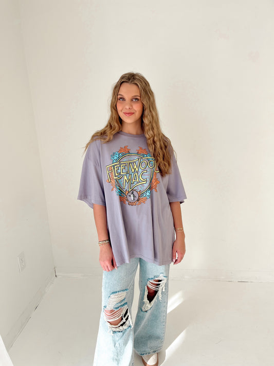 Fleetwood Mac Oversized Graphic Tee