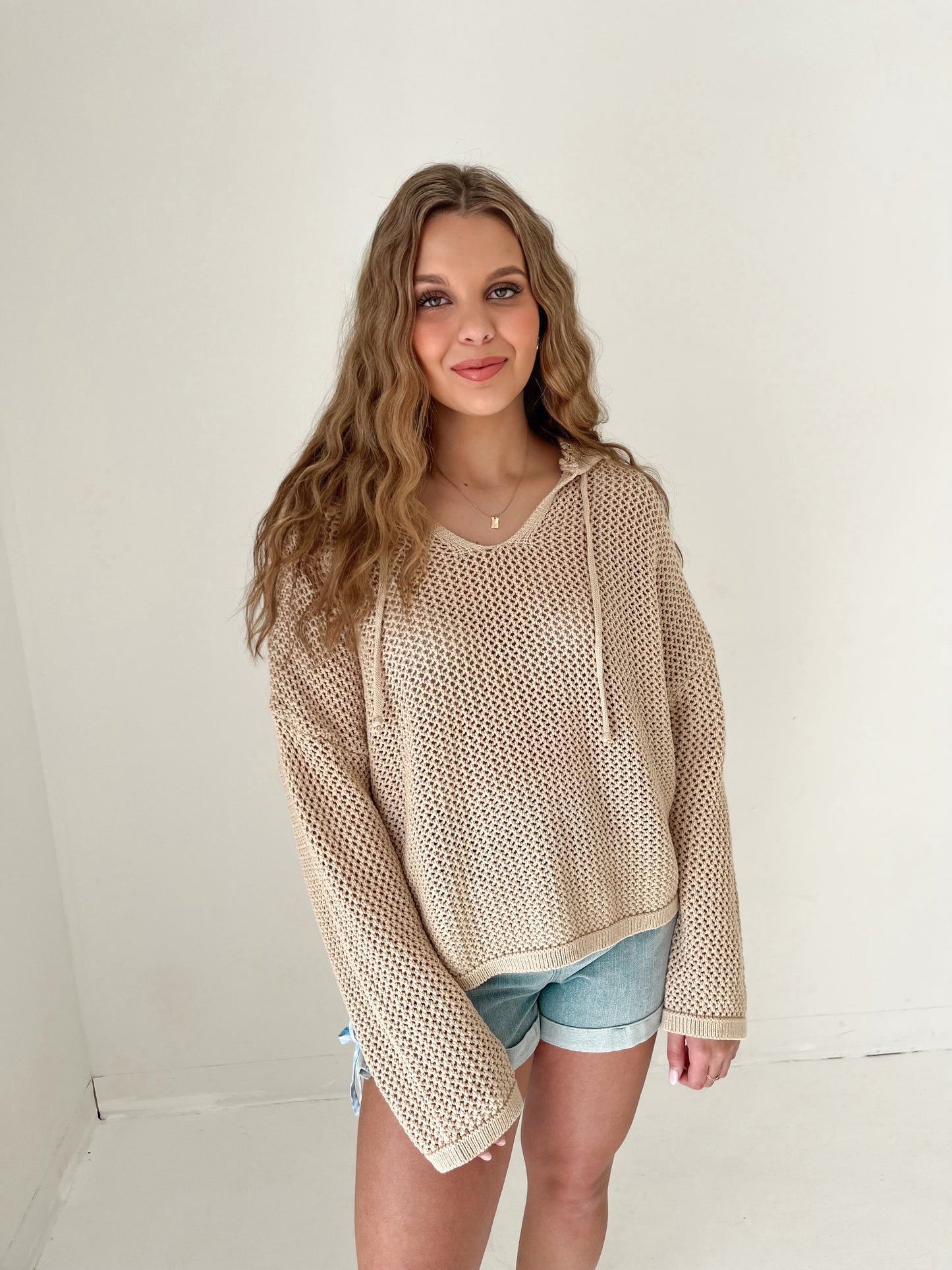 On The Coast Knit Pullover | Taupe