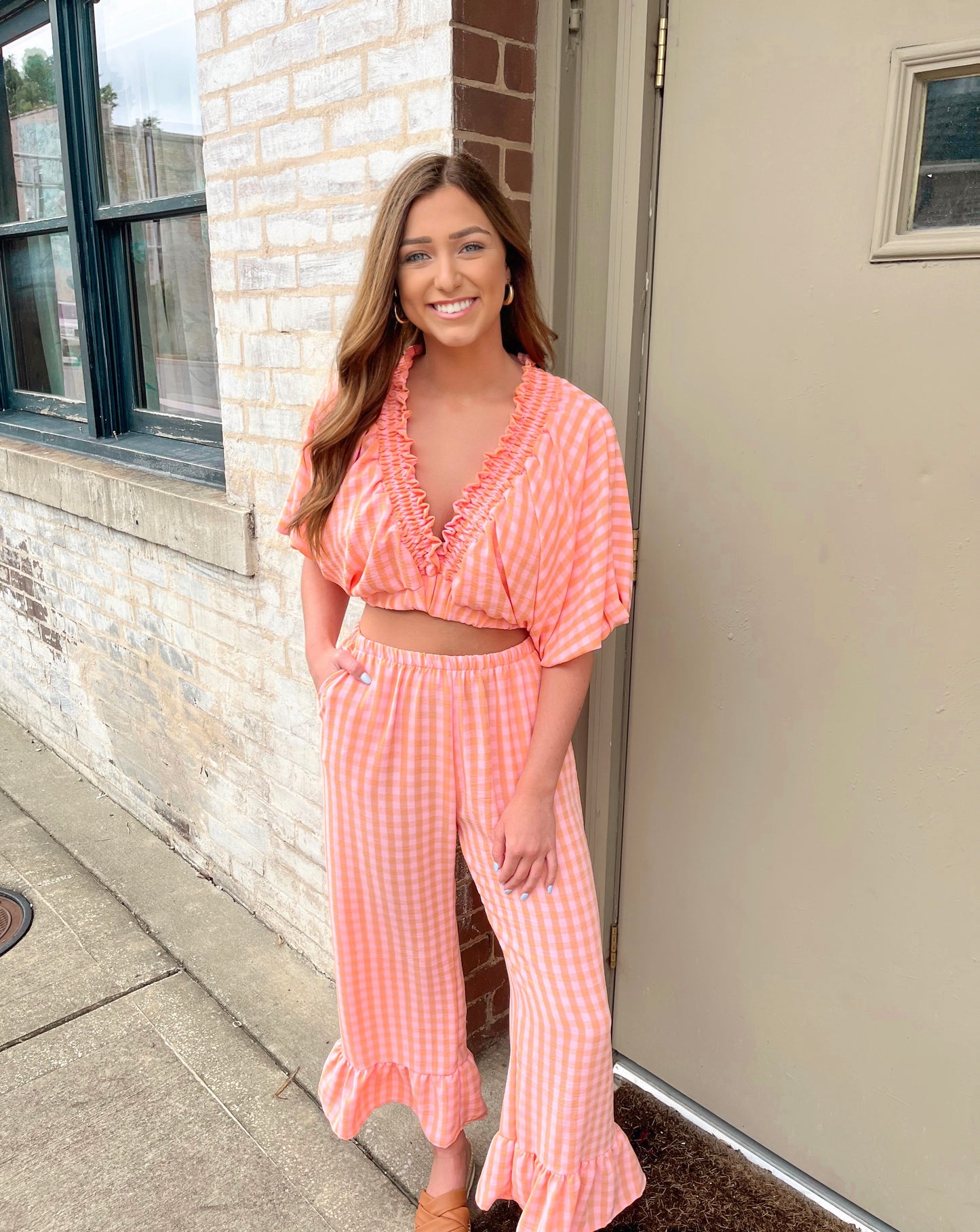 Chase The Sun Bottoms | Pink/Orange