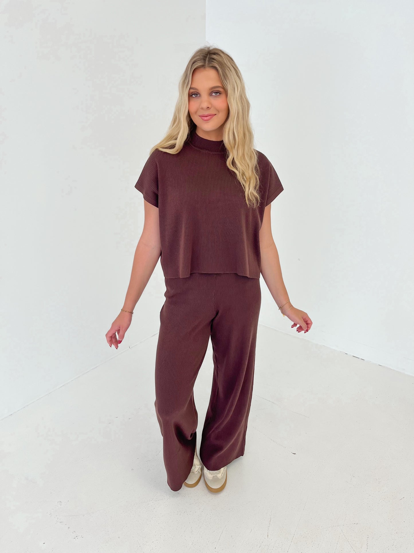 Mocha Mood Knit Top | Brown