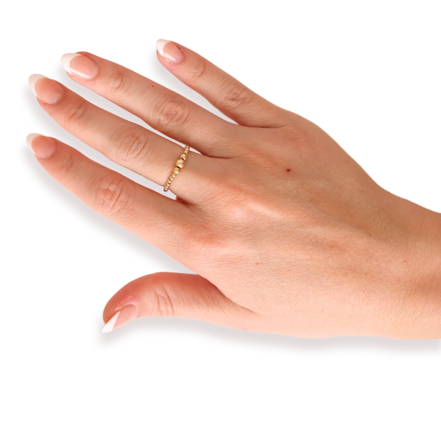 Sutton Ring Gold | Beaded Blondes