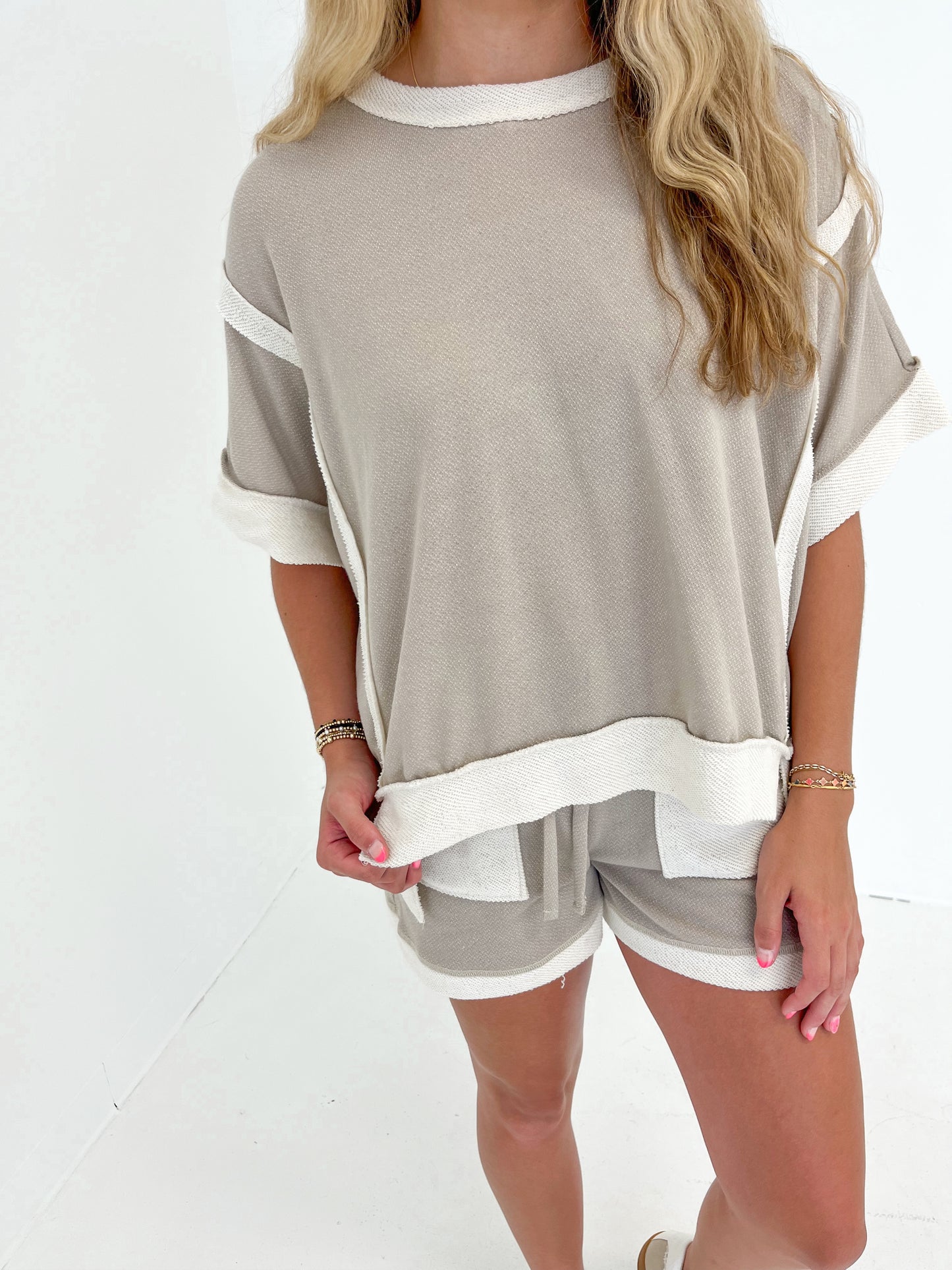 Neutral Necessity Terry Top | Taupe
