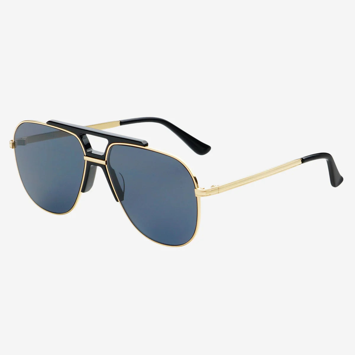 FREYRS Logan Sunglasses | Black Gray