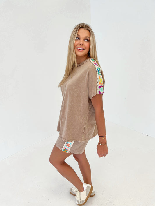 Everyday Ease Shorts | Latte