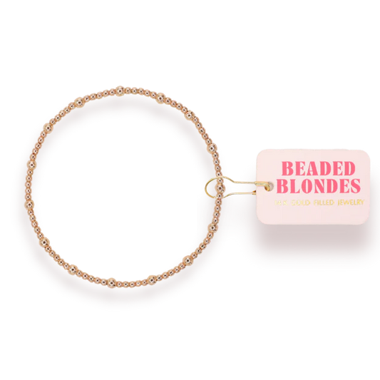 Dainty June Bracelet Gold | Beaded Blondes