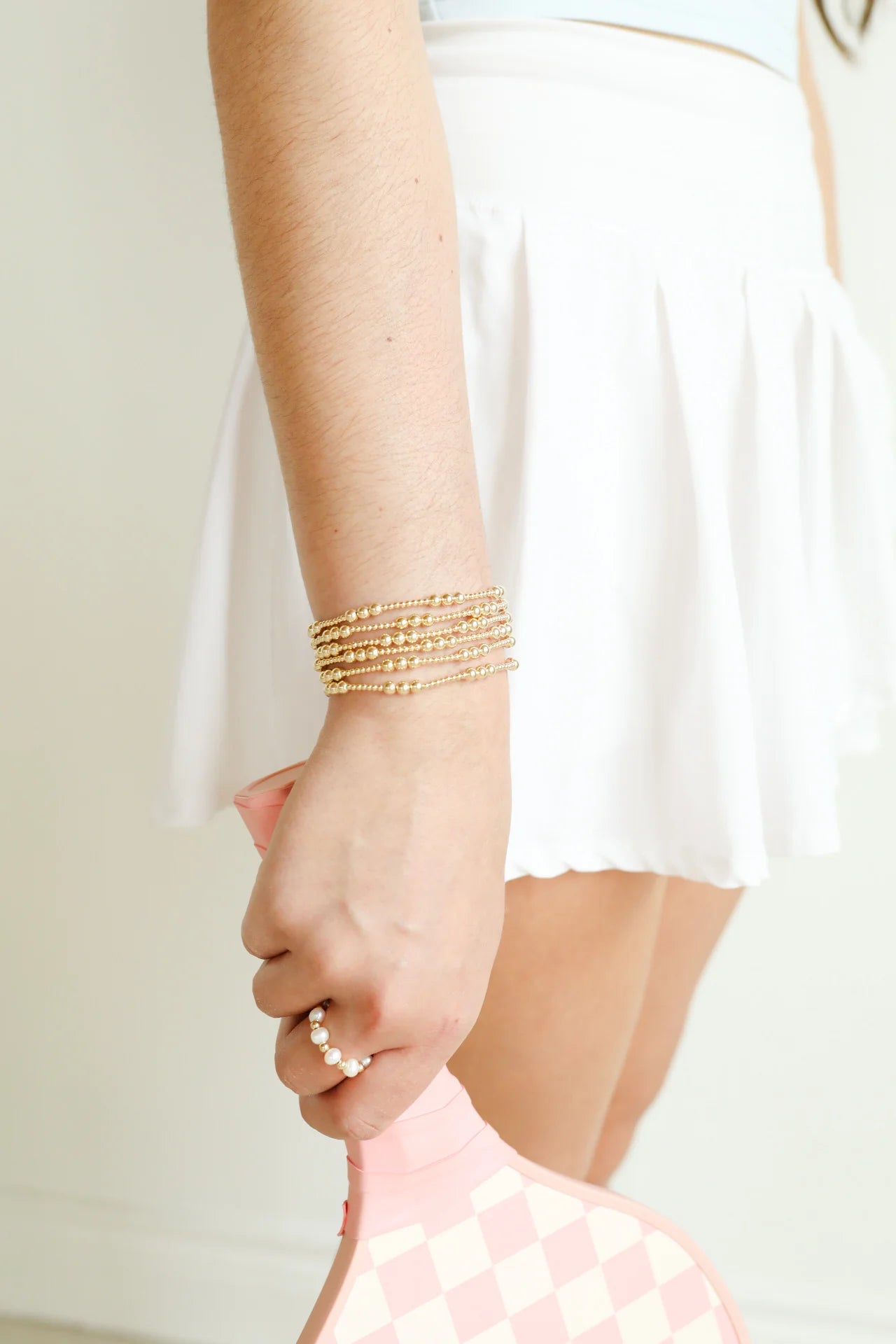 ILY Bracelet Gold | Beaded Blondes