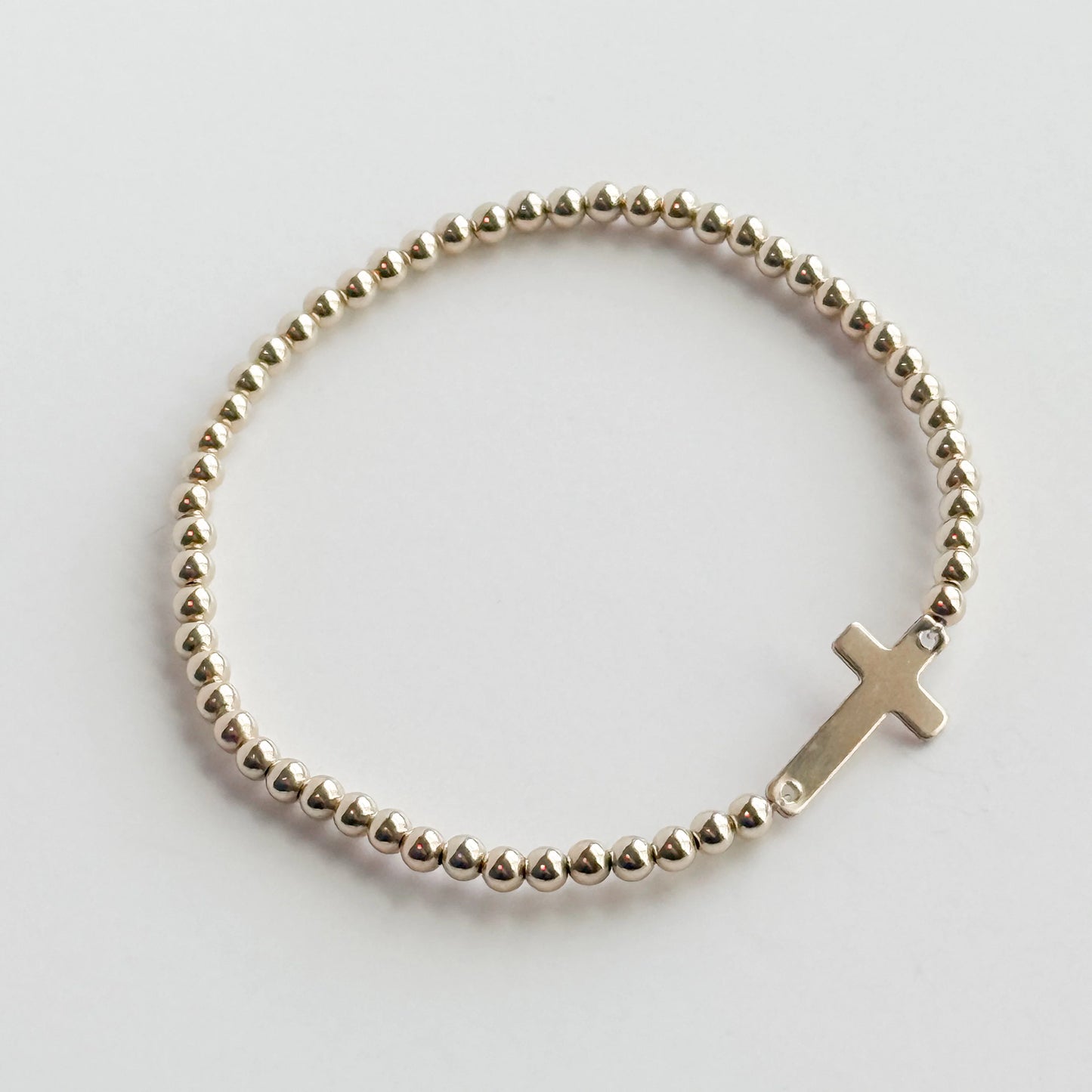 Cross Gold Bracelet | Gardenia Co.