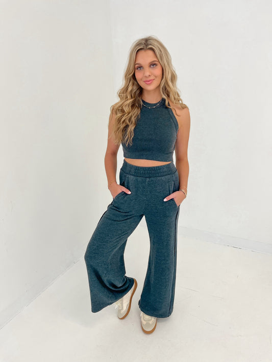 On The Go Bottoms | Charcoal