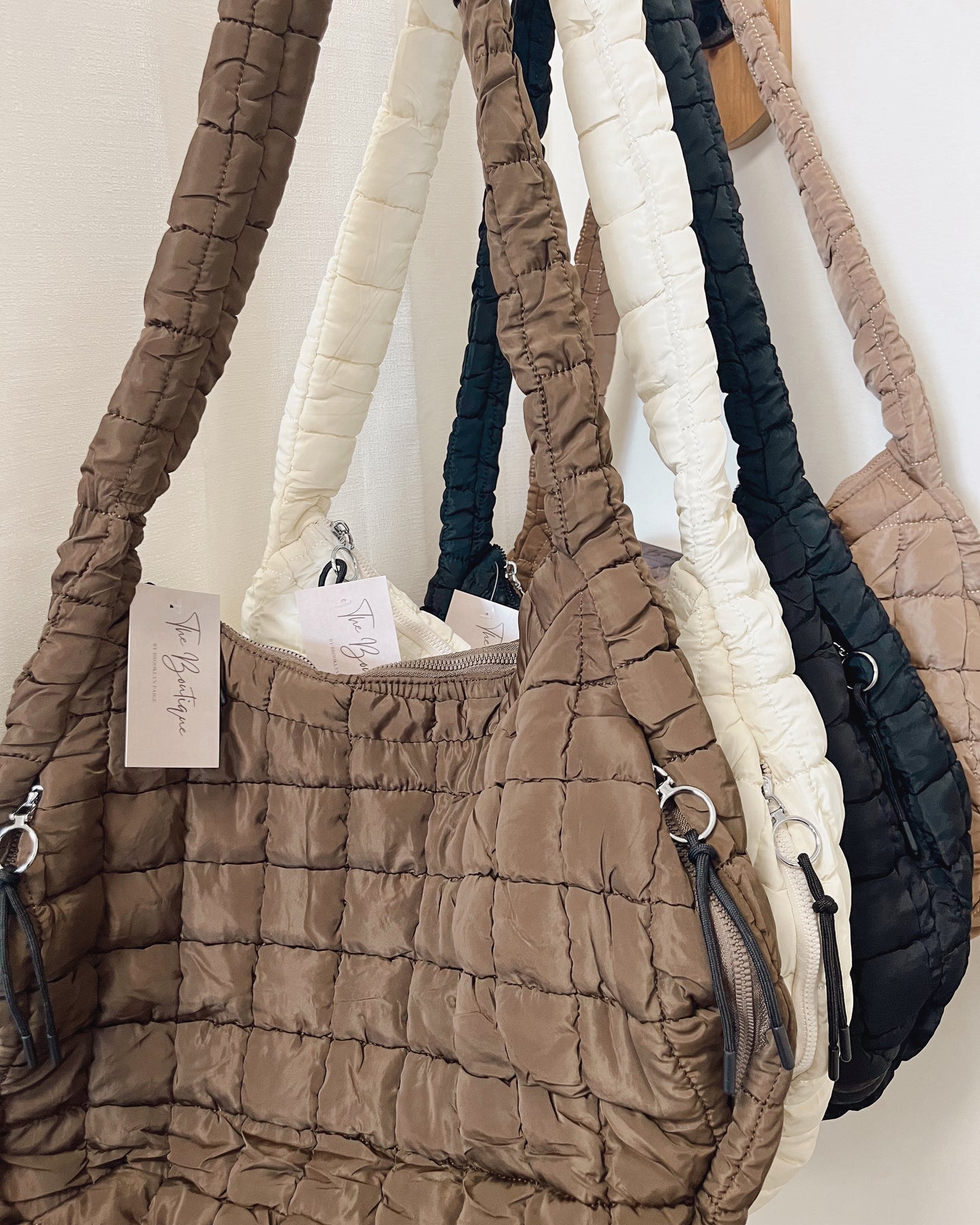 Quilted Puffer Bag