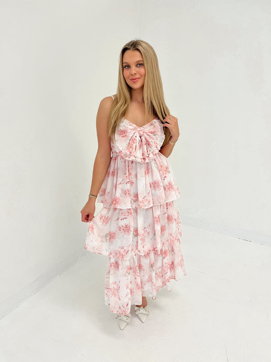Starlet Midi Dress | Pink