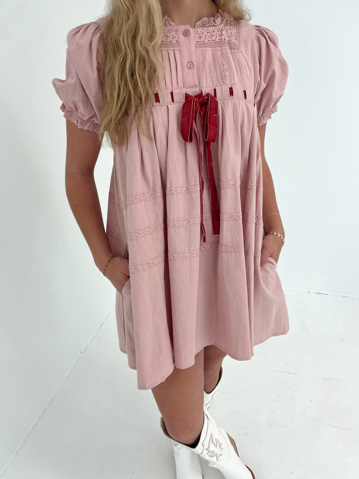The Margot Mini Dress | Mauve