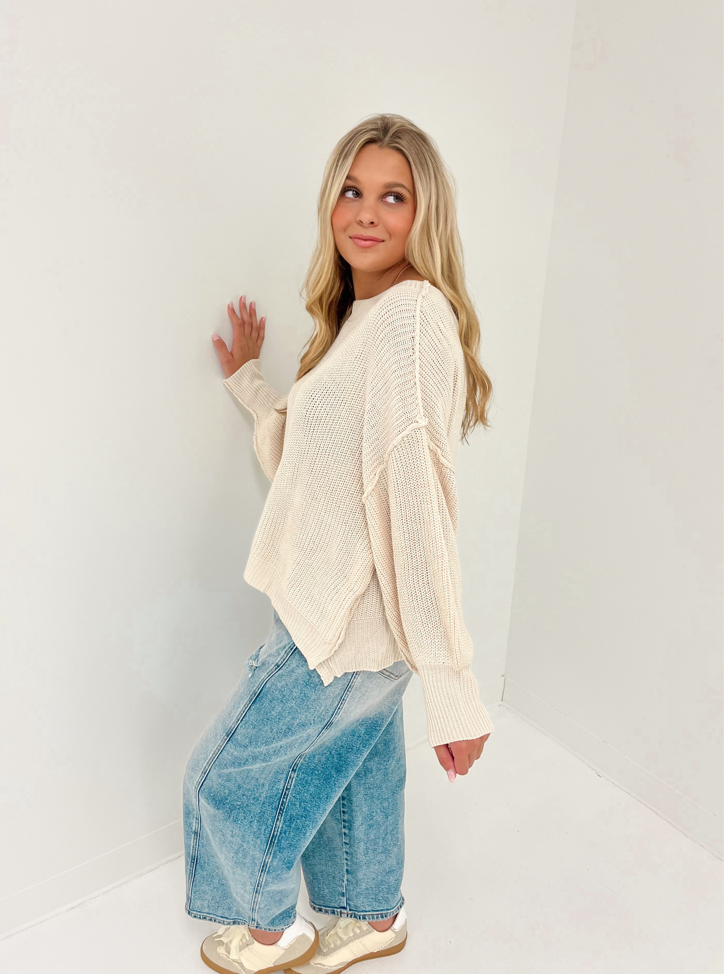 All Essential Sweater | Ivory
