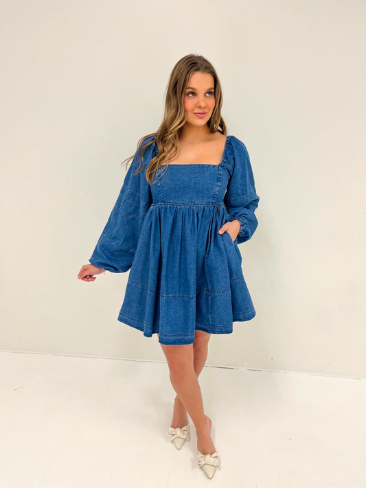 Bluebell Denim Mini Dress