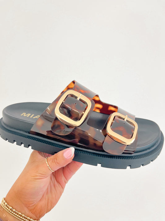 Gen Sandals | Tortoise Jelly