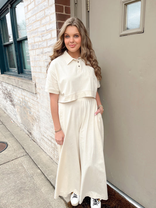 Rowan Solid Top | Cream