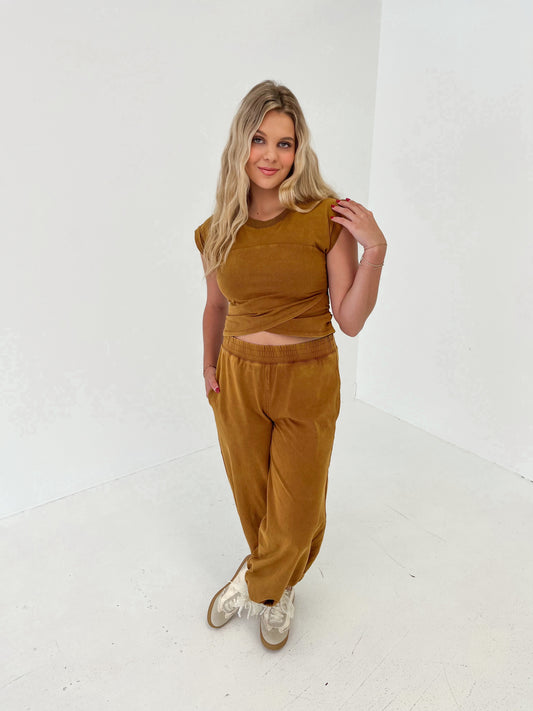 Golden Hour Top | Walnut