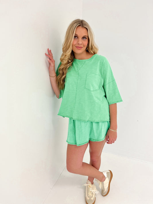 Feeling Lucky Top | Kelly Green
