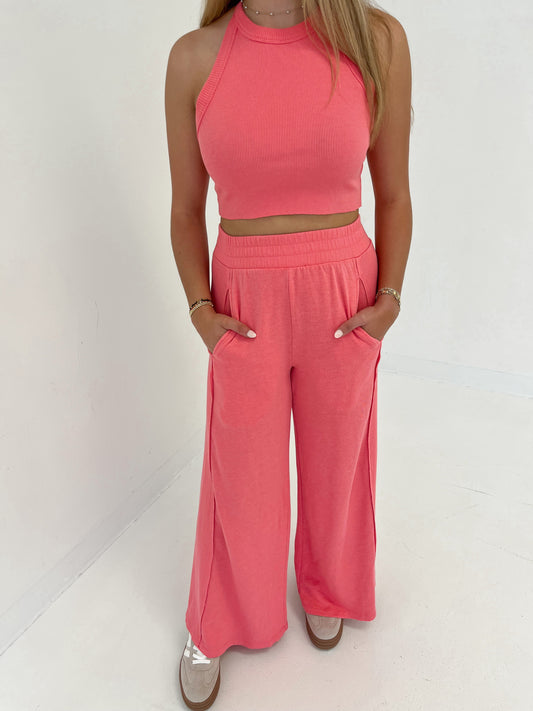 On The Go Bottoms | Bubble Pink