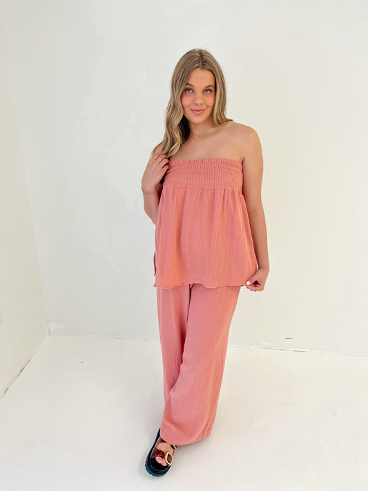 Shoreline Chic Bottoms | Mauve