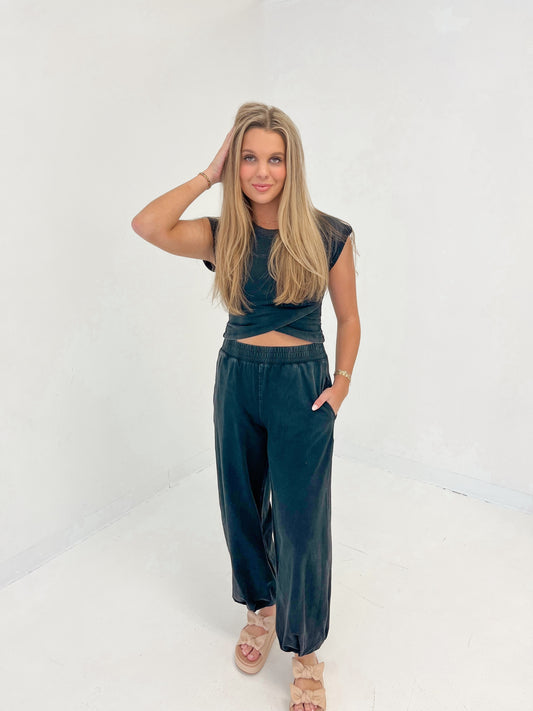 Off Day Jogger Bottoms | Ash Black