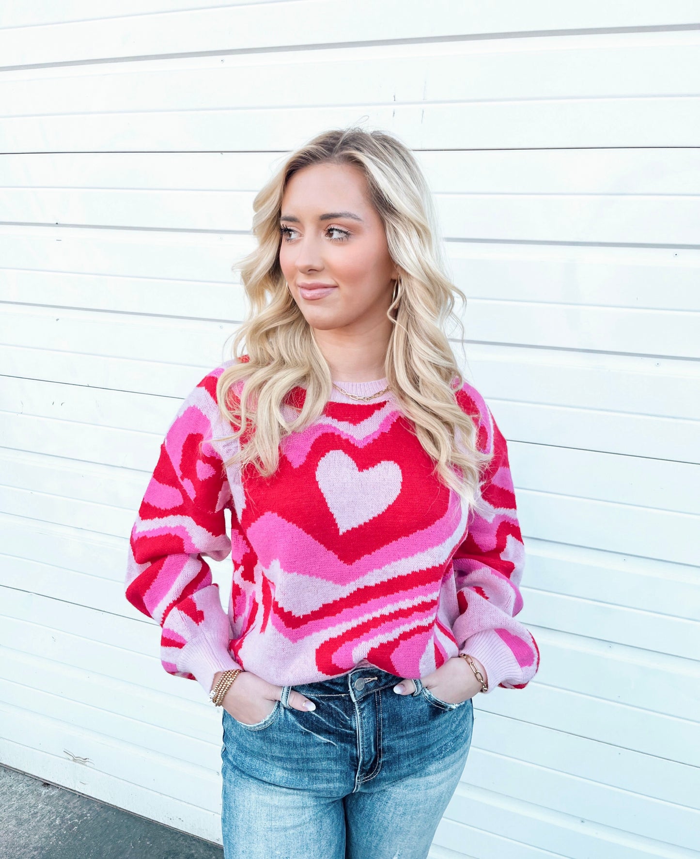 All For Love Knit Sweater | Pink