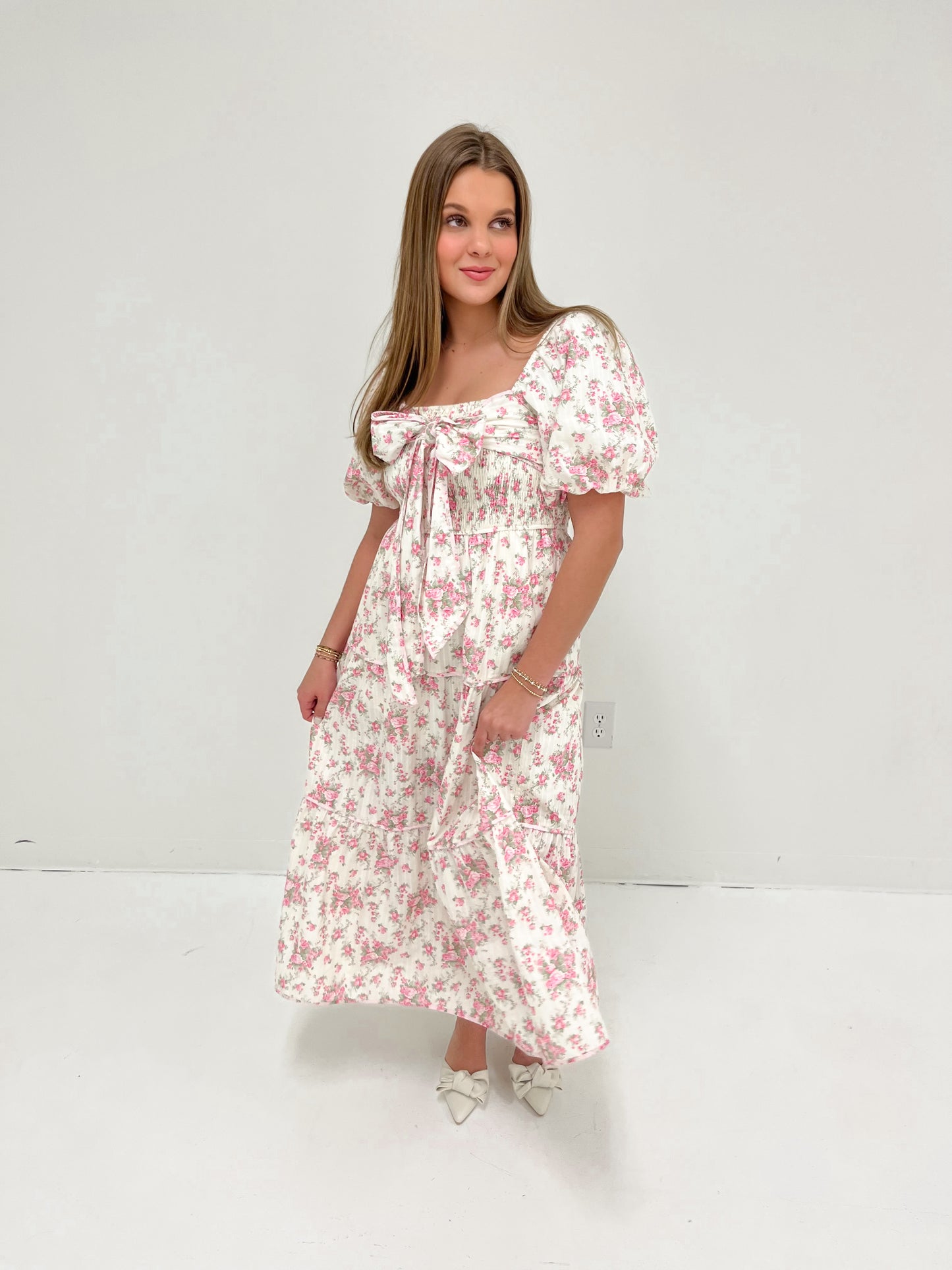 Sweetheart Moment Floral Maxi Dress