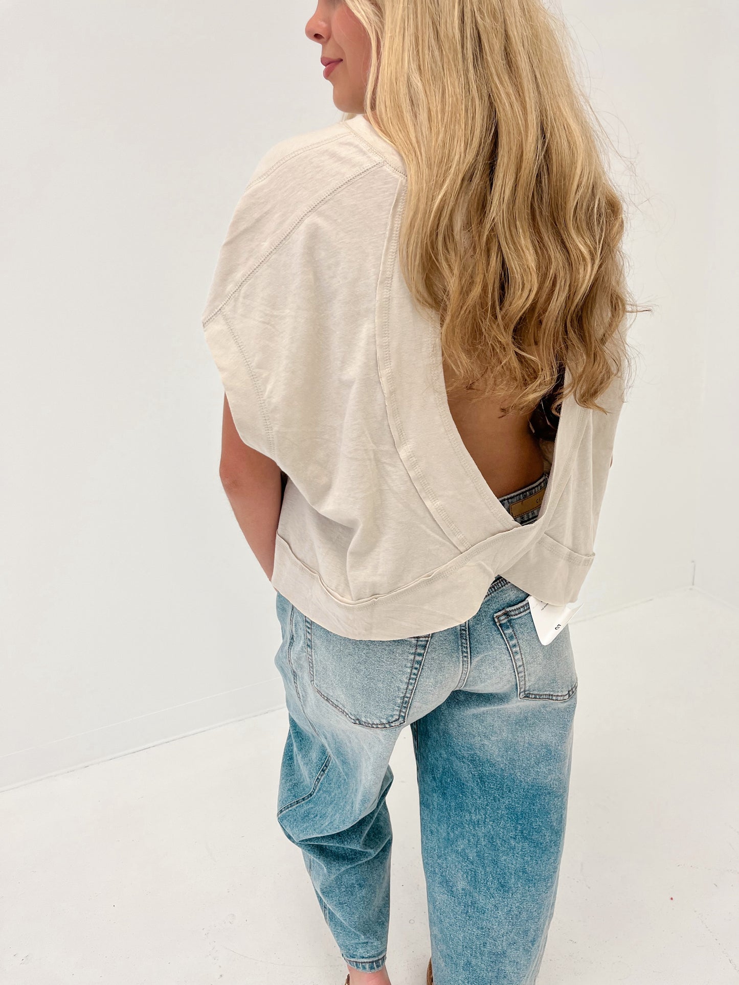 Making Moves Top | Sand Beige