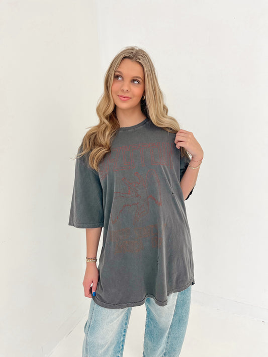 Led Zeppelin Oversized Band Tee