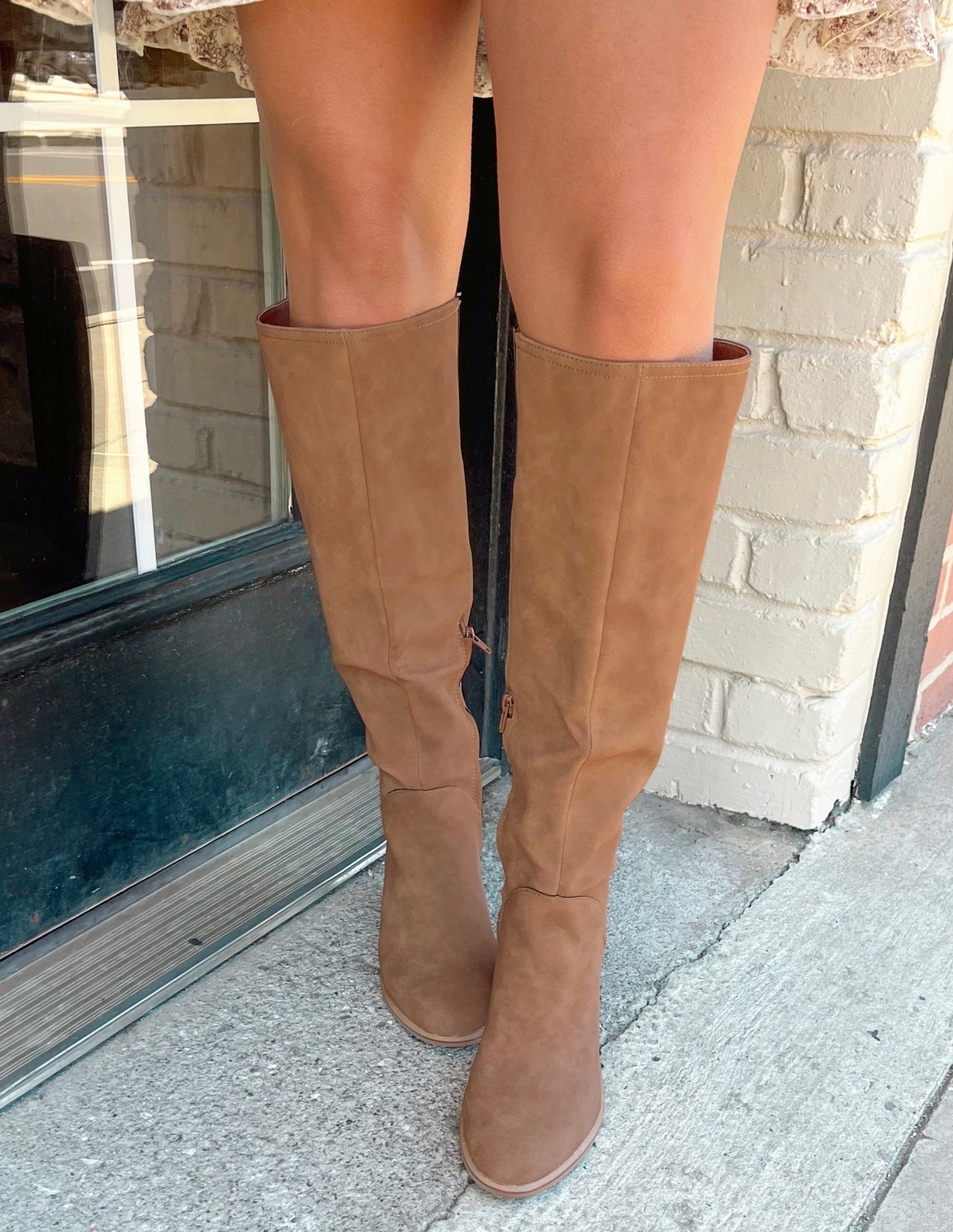 The Shiloh Knee High Boots | Brown