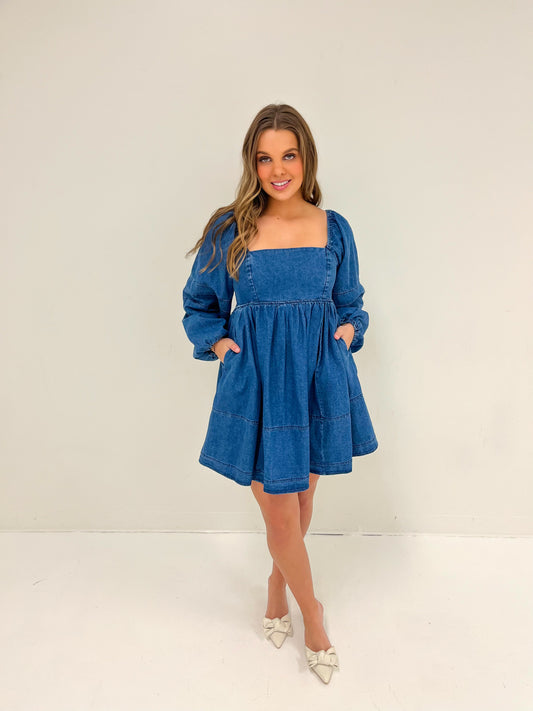 Bluebell Denim Mini Dress