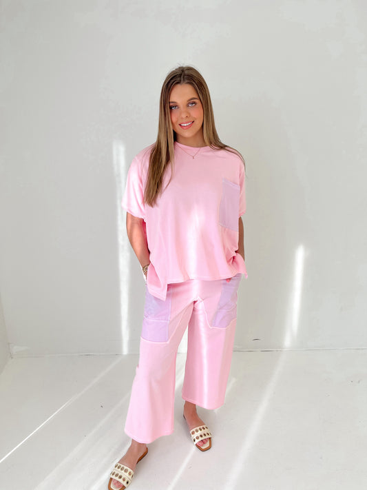 Spring In Motion Top | Light Pink