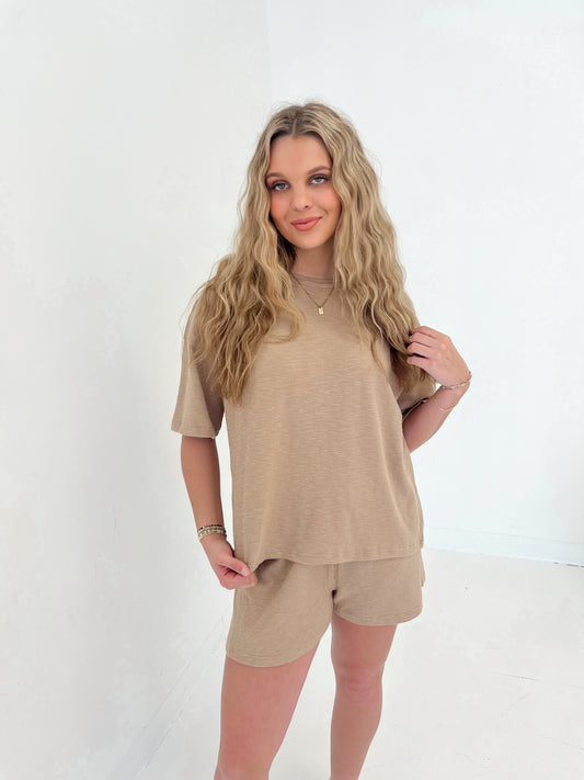 Back Me Up Top | Taupe