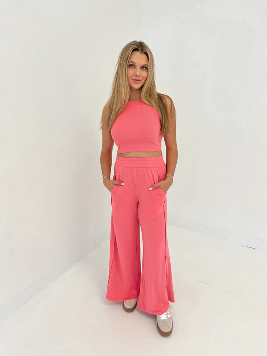 On The Go Bottoms | Bubble Pink