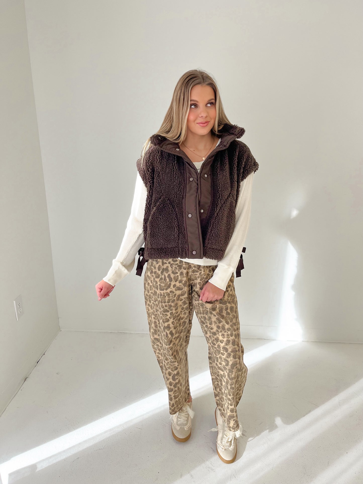 Wild Thing Barrel Pants | Leopard